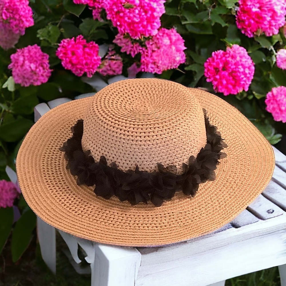 100% Paper Straw Sun Beach Hat